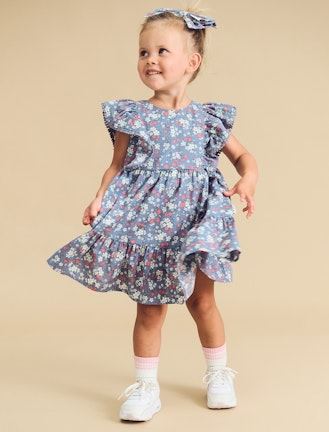 Vintage Strawberry Frill Dress
