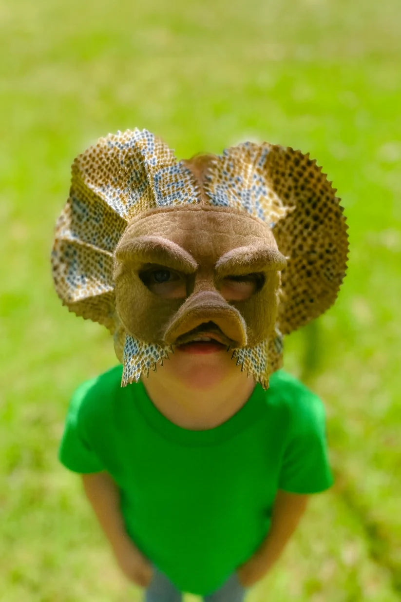 Frill Neck Lizard - Animal Mask & Tail
