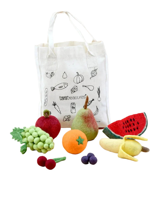 Felt Food Groups Play Food - Fruits