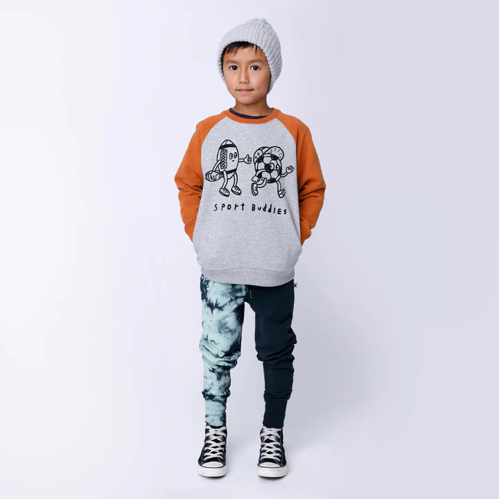 Sport Buddies Furry Crew - Grey Marle/Rust