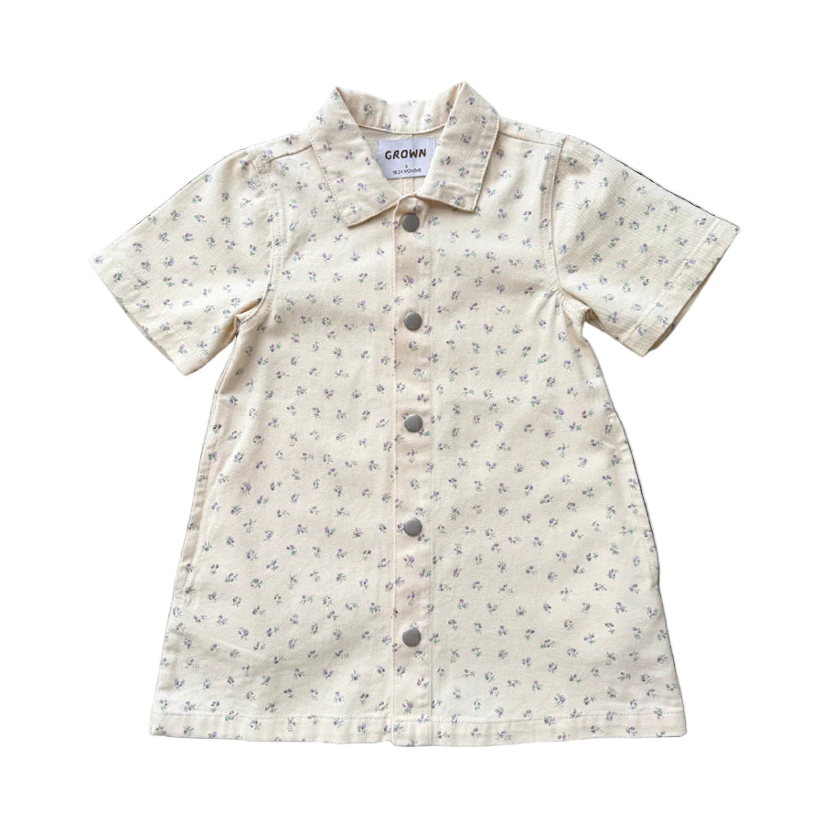 Collar Dress - Garden