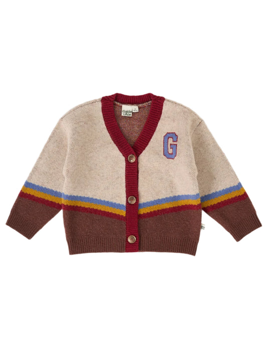 Varsity Knit Cardigan