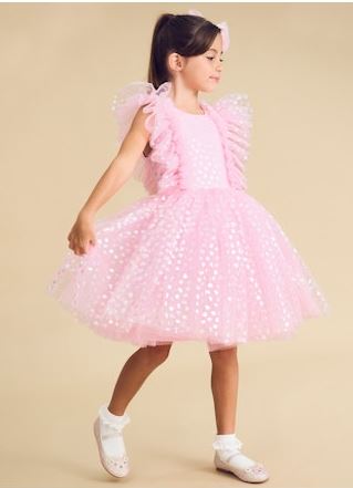 Princess Glitter Hearts Dress
