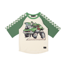 Load image into Gallery viewer, Green Machine 3/4 Sleeve T-Shirt
