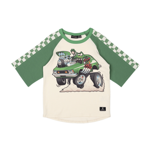 Green Machine 3/4 Sleeve T-Shirt