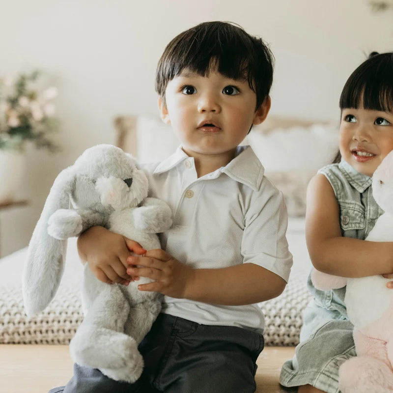 Little Floppy Nibble Bunny - Grey