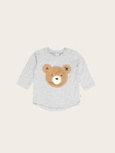 Load image into Gallery viewer, Grey Furry Huxbear Top
