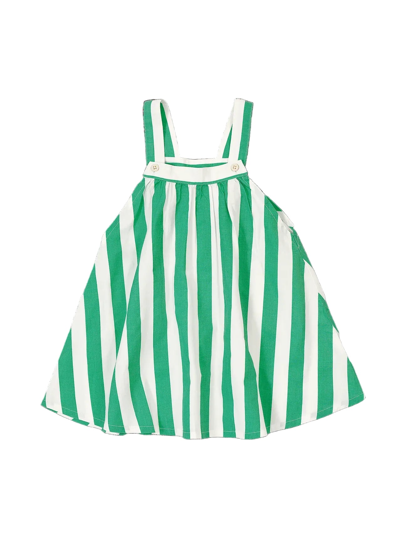 Happy Stripe A-Line Dress