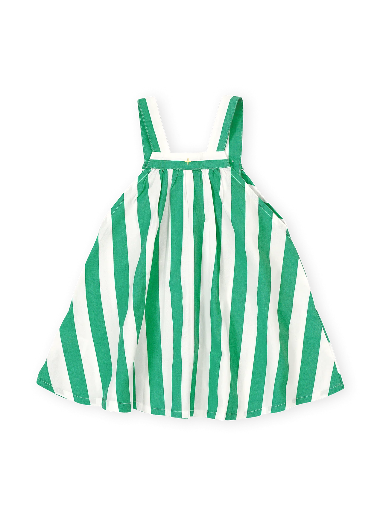 Happy Stripe A-Line Dress