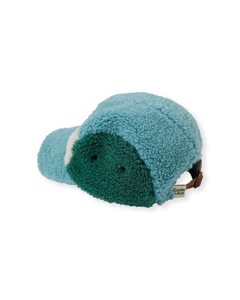 Blair Sherpa Cap - Teal/Cream/Jade