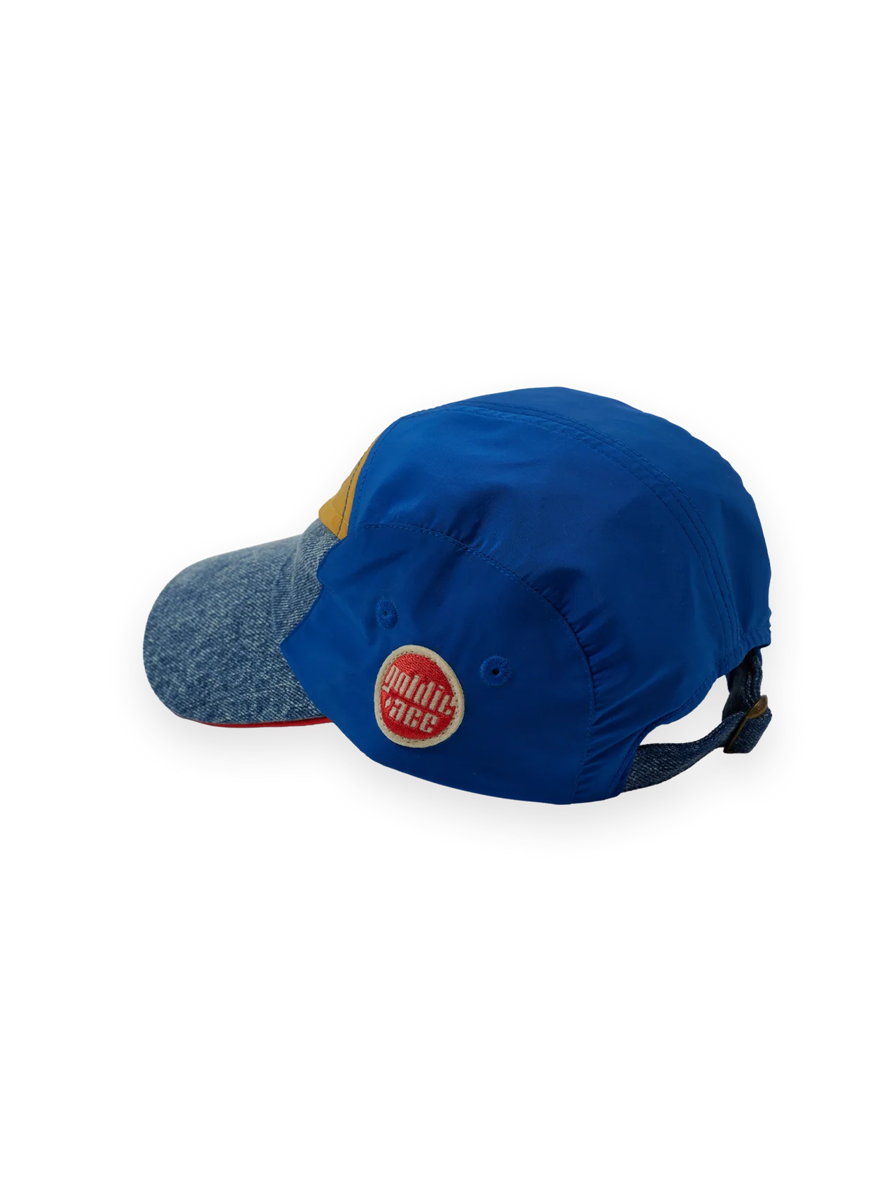 Colour Block Vintage Denim Cap