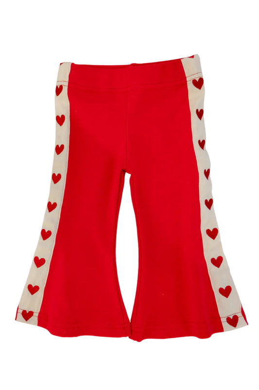 Heart Flares - Fiery Red