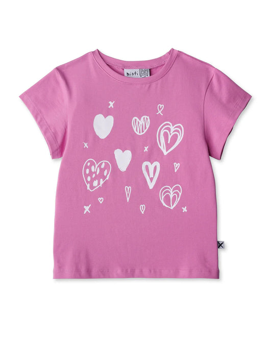 Minti Lots of Hearts Tee