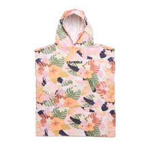 Load image into Gallery viewer, Hooded Towel - Tropical Floral
