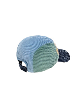 Midnight Colour Block Cord Cap