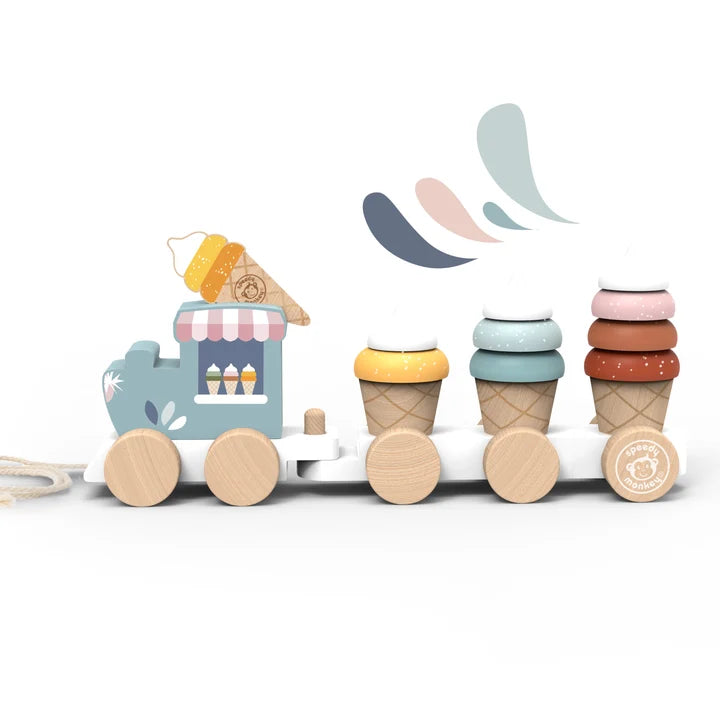 Ice Cream Stacking Train