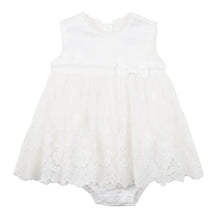 Load image into Gallery viewer, Lace Overlay Dress - Ivory
