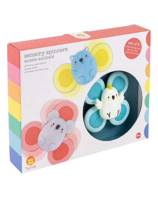 Sensory Spinners - Aussie Animals