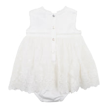 Load image into Gallery viewer, Lace Overlay Dress - Ivory
