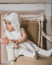 Load image into Gallery viewer, Lace Overlay Dress - Ivory
