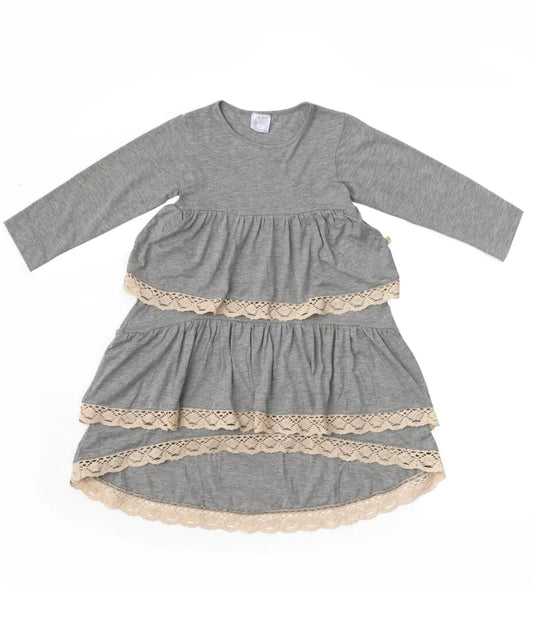 Anna Dress - Grey Merle