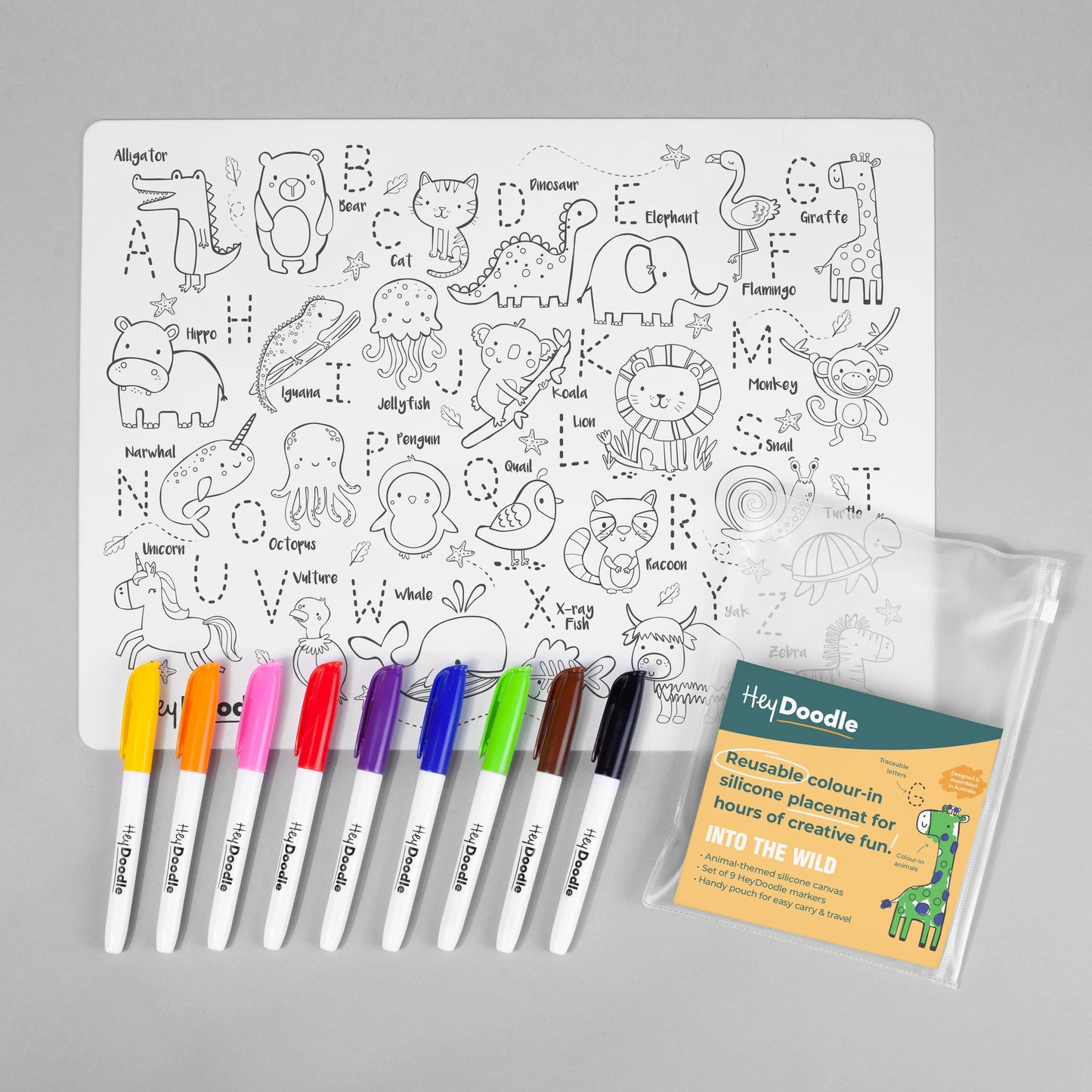 Reusable Silicone Mat - Into The Wild