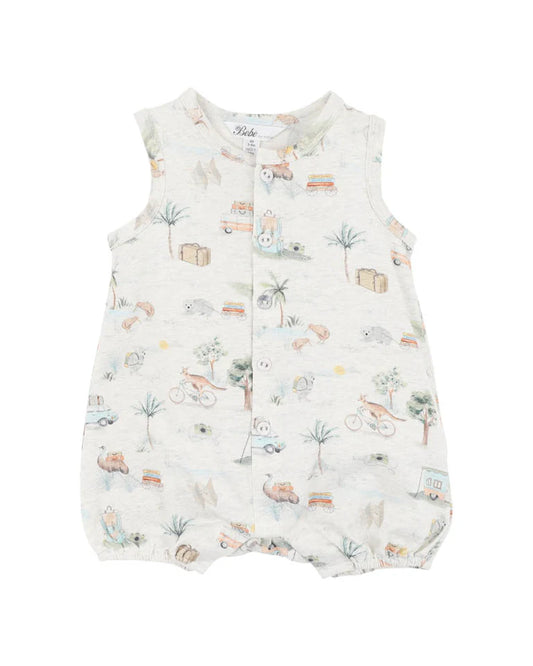 Ivan Print Romper