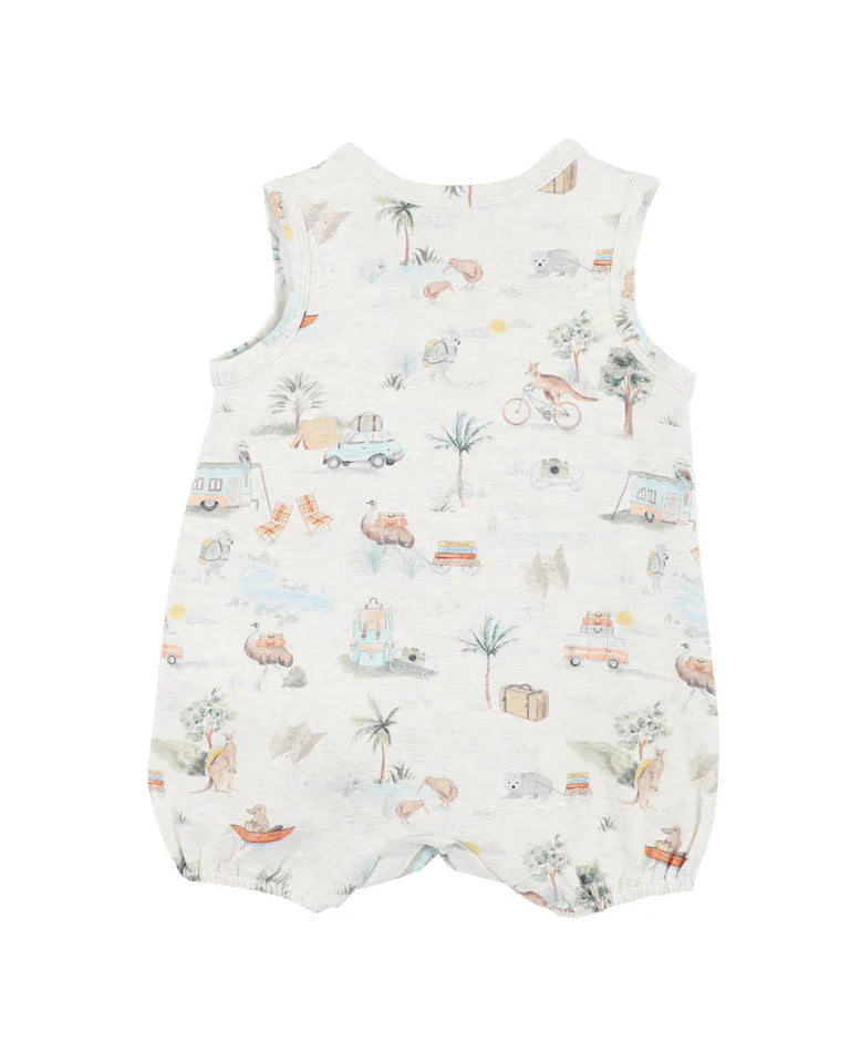 Ivan Print Romper