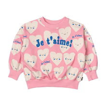 Load image into Gallery viewer, Je T&#39;Aime Hearts Sweatshirt
