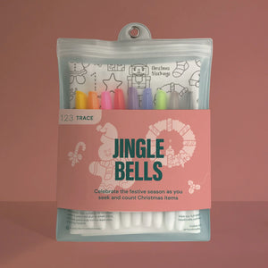 Reusable Silicone Mat - Jingle Bells