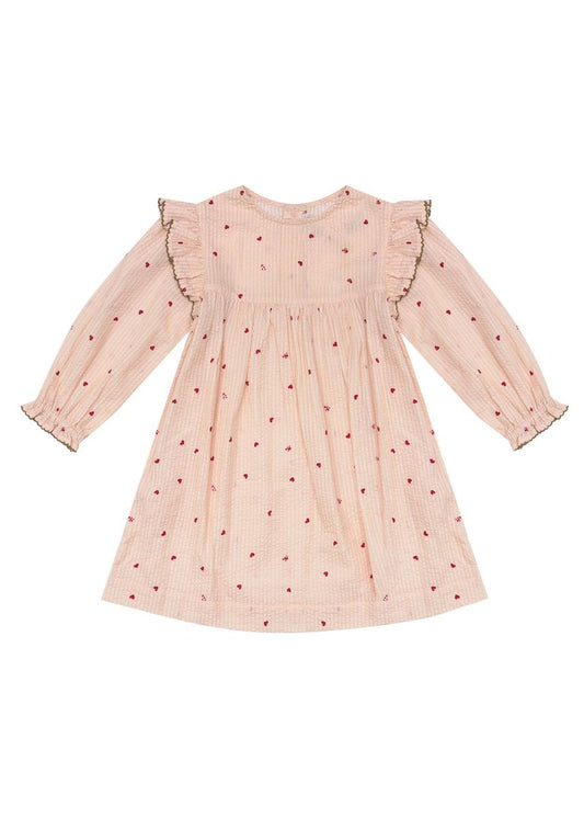 Juliet Dress - Piggy Pink Love Bug