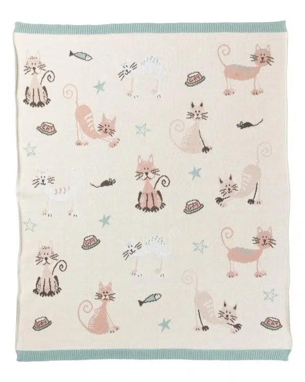 Kara Kitty Baby Blanket