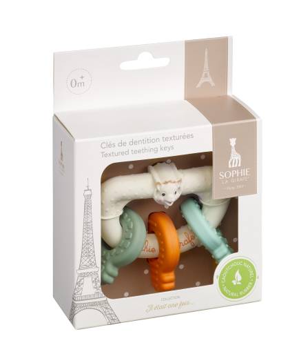 Sophie The Giraffe - Textured Teething Keys