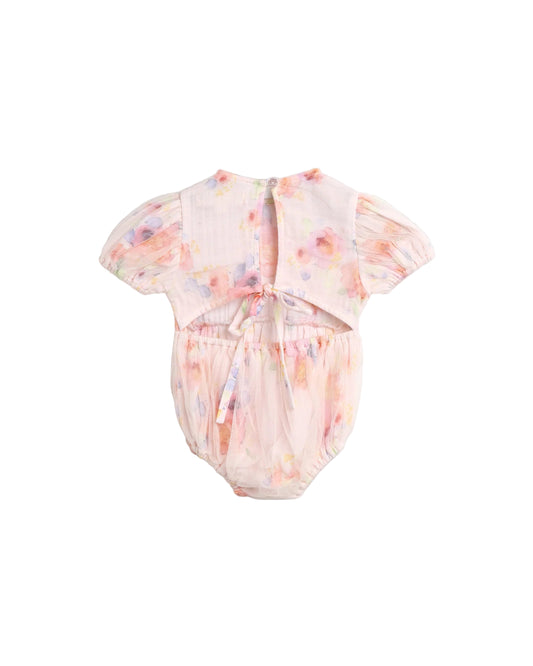 Kimmy Playsuit - Rose Tulle