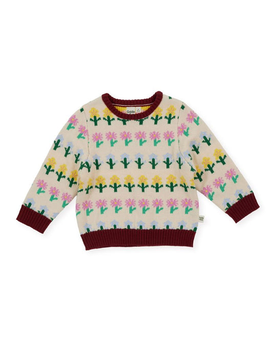 Flower Garden Knit Jumper
