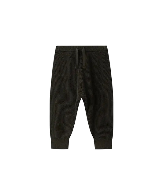 The Summit Knit Trackie - Espresso