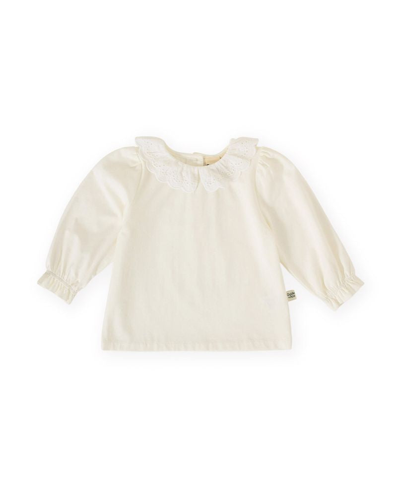 Laura Puff Sleeve Collar L/S Top