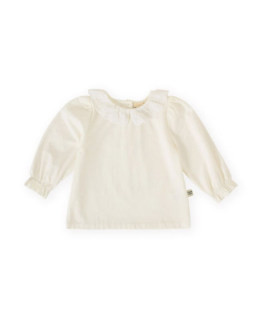 Laura Puff Sleeve Collar L/S Top