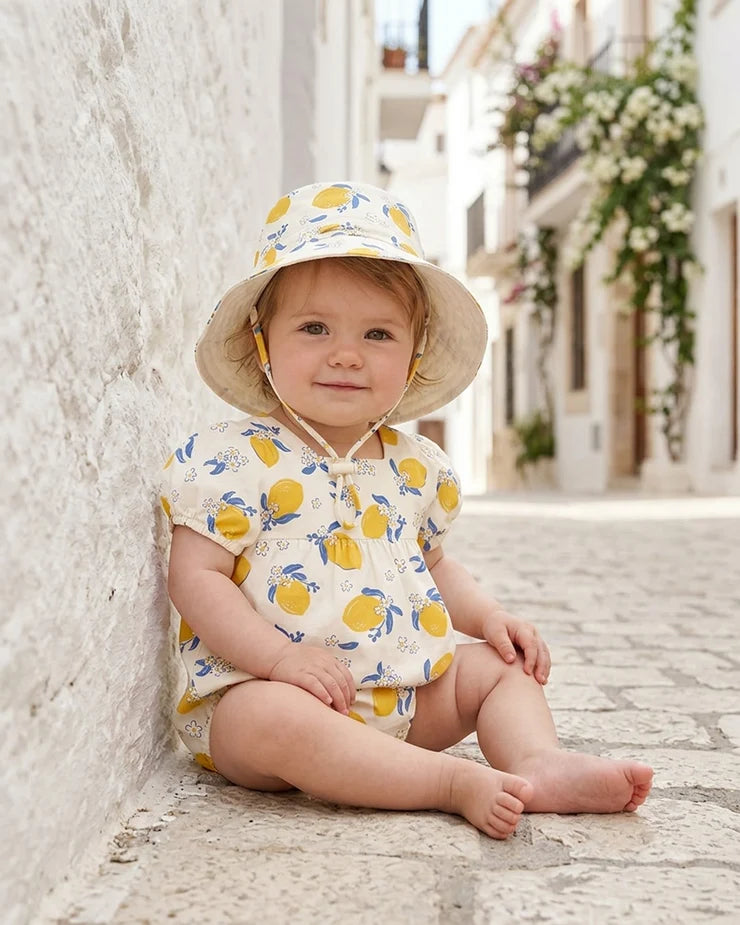 Baby Romper Arcadia - Lemonade Cream