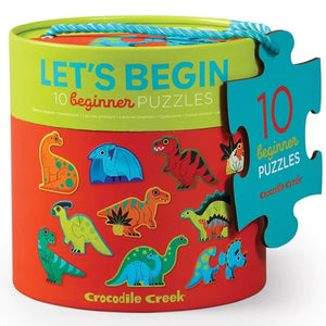Let's Begin Dinosaurs - Beginners Puzzle (2pc)