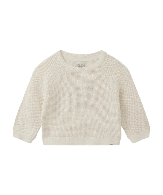 The Summit Raglan Knit - Light Oat