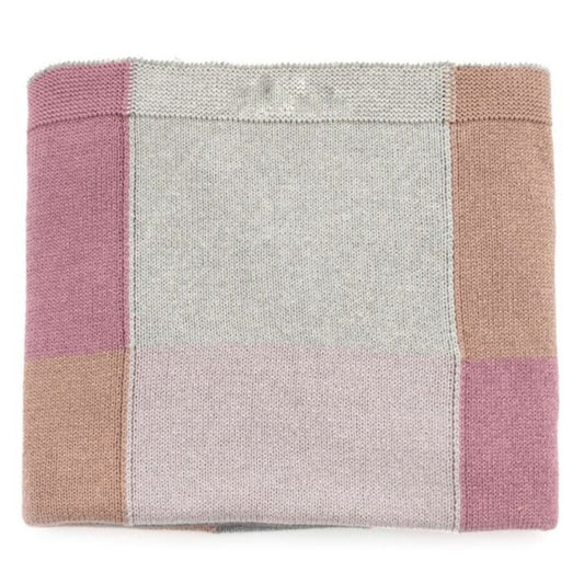 Patchwork Baby Blanket - Lilac