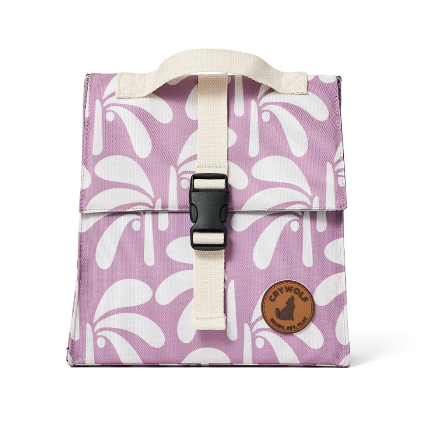 Lunch Bag - Lilac Palms