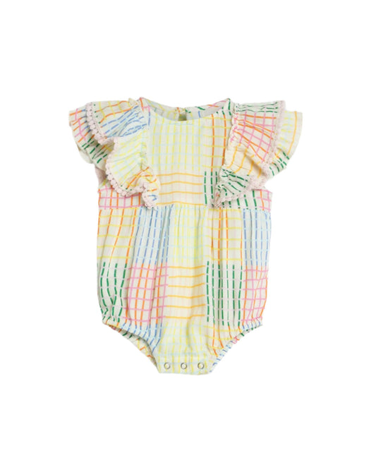 Louisa Playsuit - Crazy Gingham