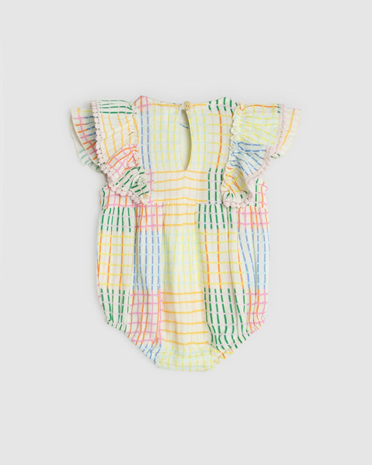 Louisa Playsuit - Crazy Gingham