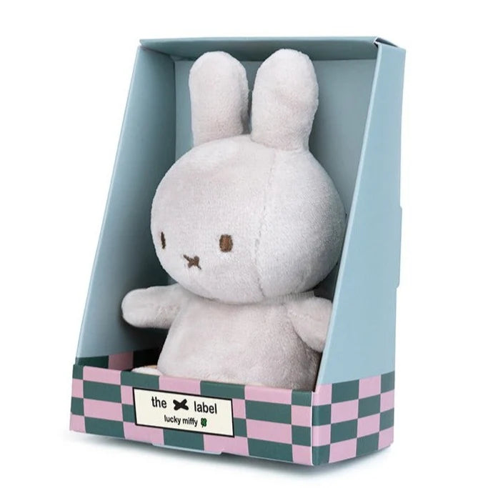 Lucky Miffy Sitting - Grey in Giftbox