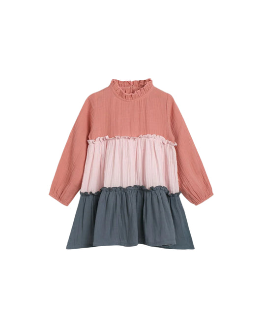 Luna Dress - Multi Pastel