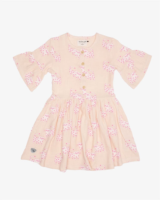 Maddies Meow Cat On Repeat Dress