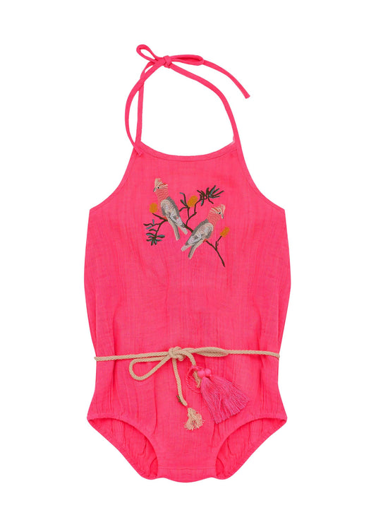 Marley Jumpsuit - Neon Blush