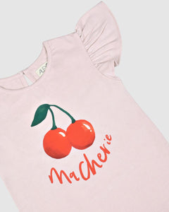 Martha Top - Pink Cherry